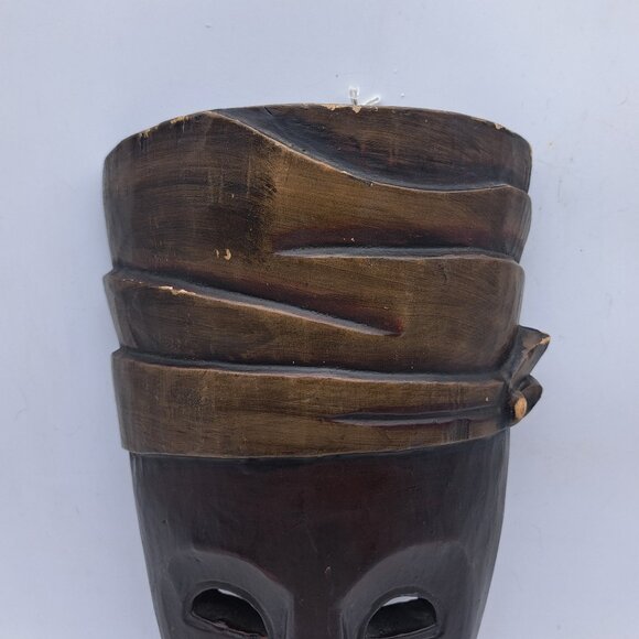 Indonesian Tribal Wall Mask - Picture 8 of 11